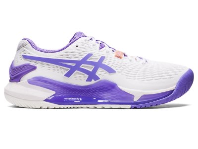 Zapatos de Tenis Asics Gel-resolution 9 Mujer Blancos Morados | MX5295-729