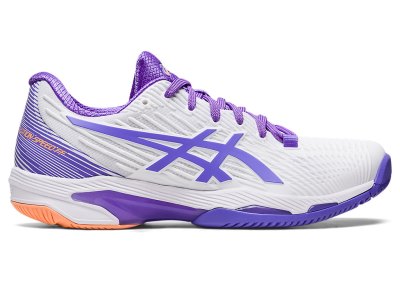 Zapatos de Tenis Asics Solution Speed FF 2 Mujer Blancos Morados | MX4600-095